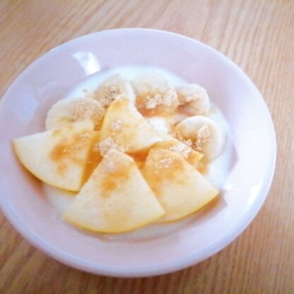 柿がなくてすみません。
家にある果物で作りましたが美味しく頂きました(*^-^*)